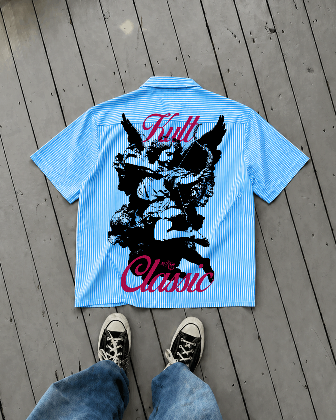 Vault Angel Classic Stripe Shirt