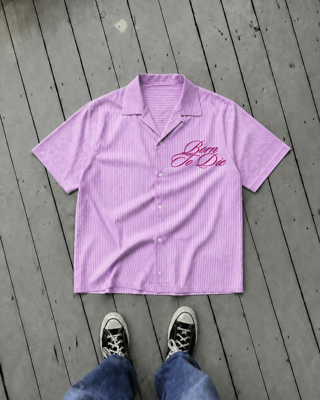 Till Death Art Stripe Shirt