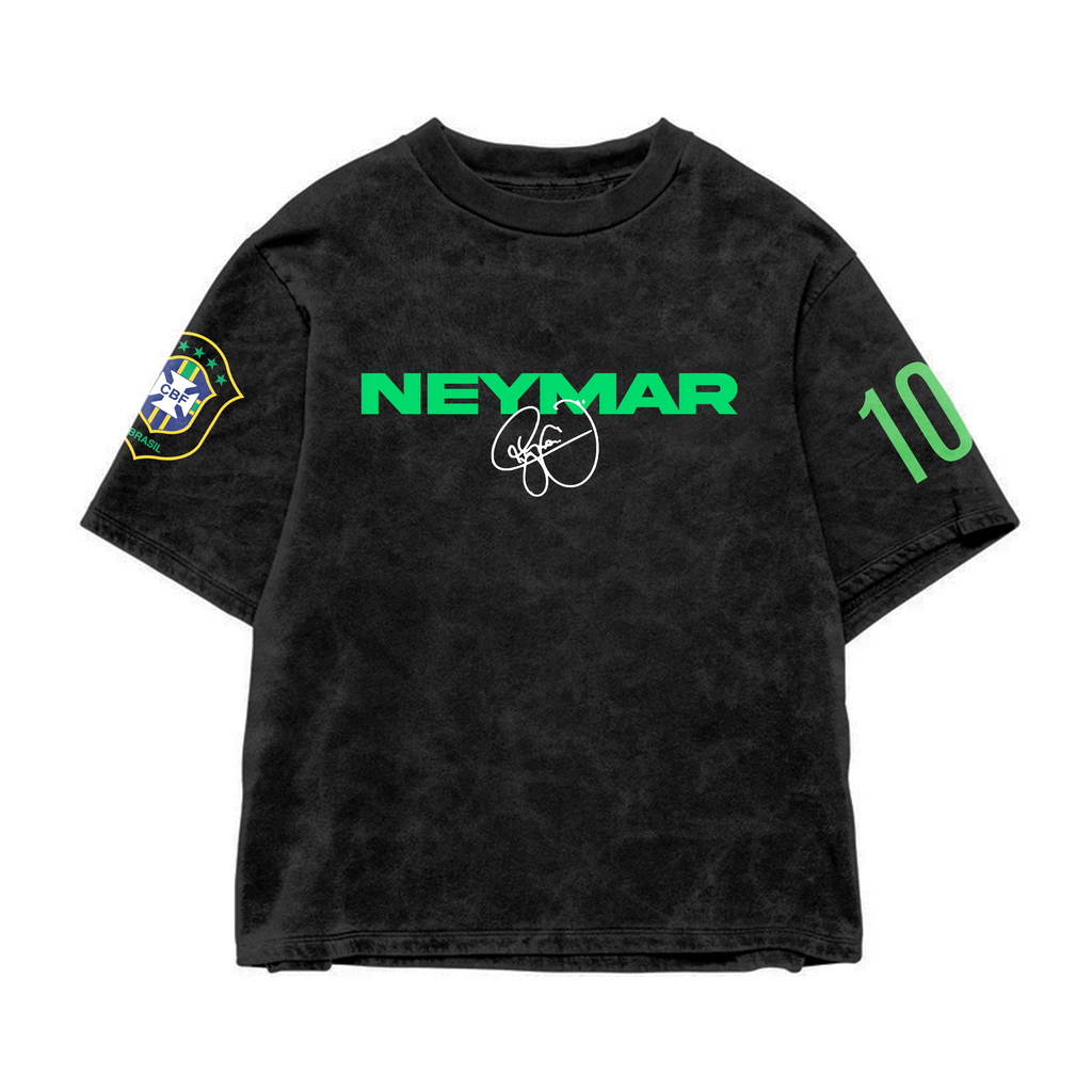 Neymar Legacy Acid Wash Oversized Tee