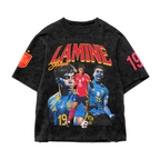 Lamine Acid Wash Oversized Tee