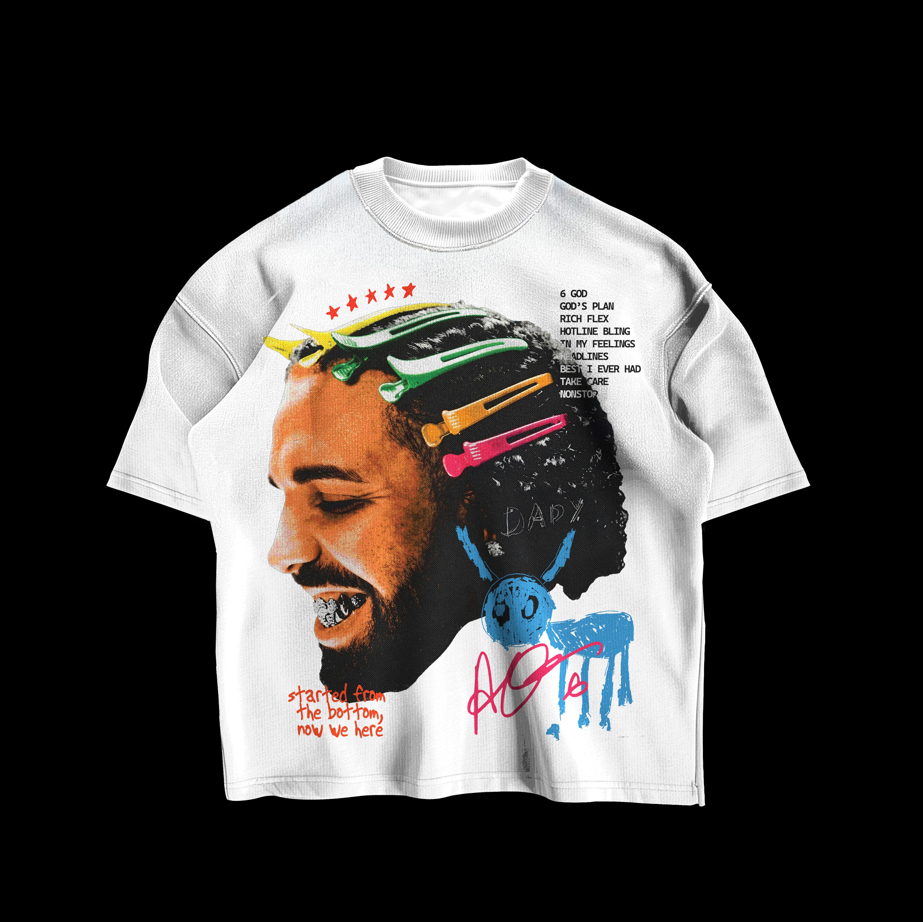 6 God Oversized Tee