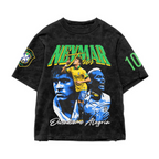 Neymar Acid Wash Oversized Tee