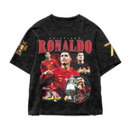 Ronaldo Acid Wash Oversized Tee