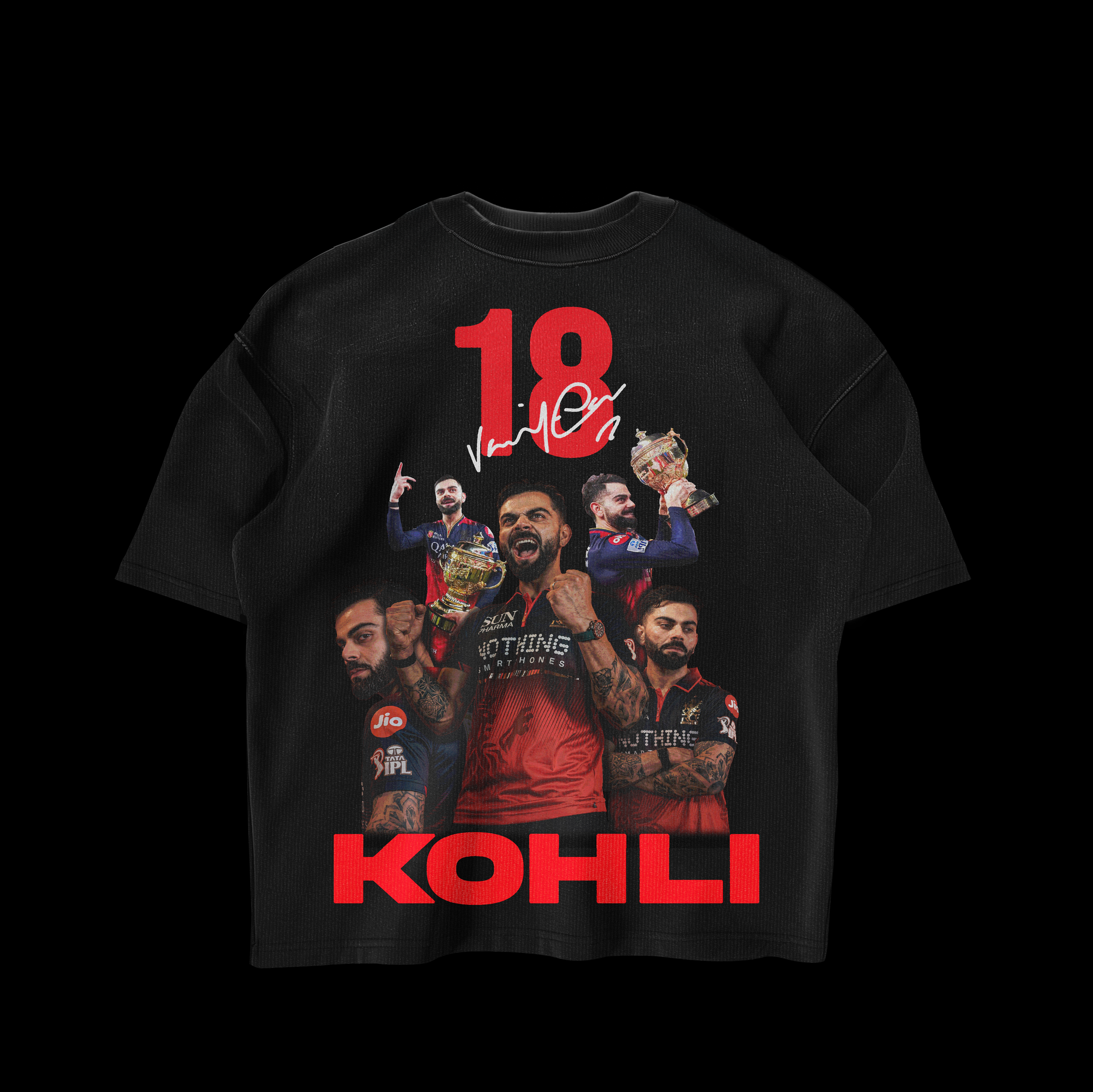 King Kohli Oversized Tee