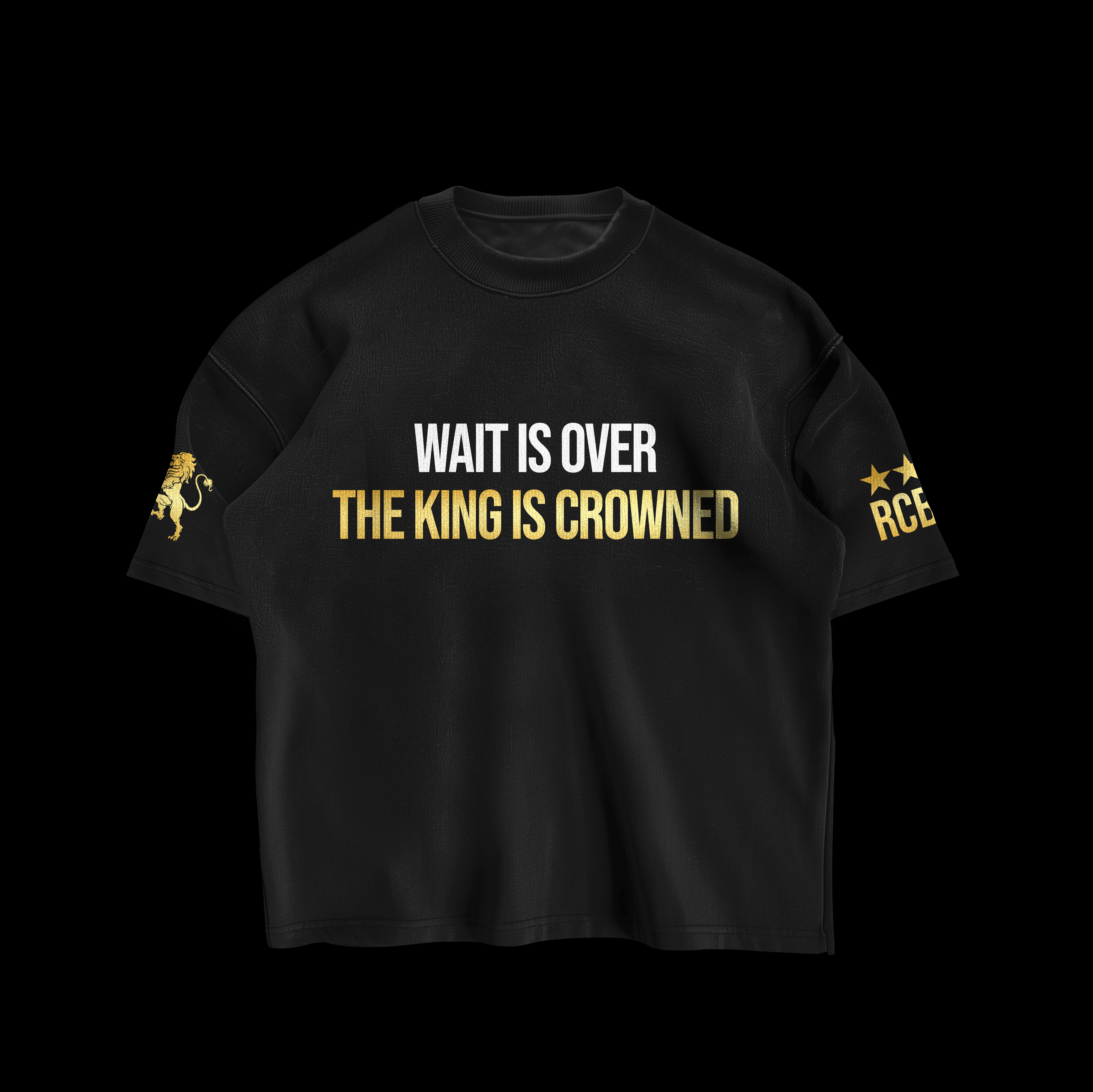 Crowned King Oversized Tee