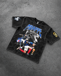 Mbappé Acid Wash Oversized tee