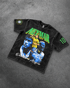 Neymar Acid Wash Oversized Tee