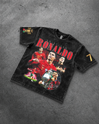 Ronaldo Acid Wash Oversized Tee