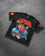 Lamine Acid Wash Oversized Tee